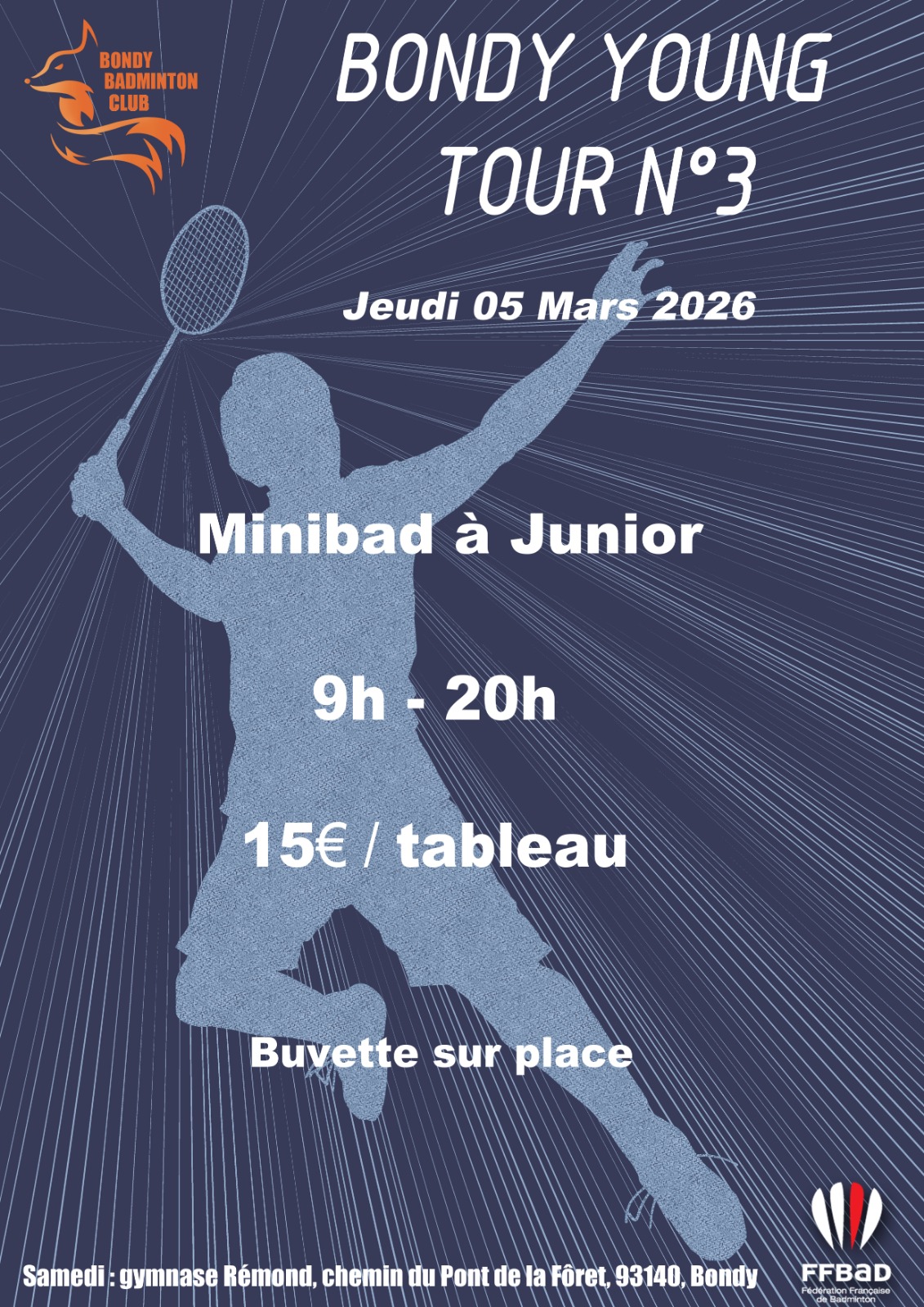 Bondy Young Tour N°3